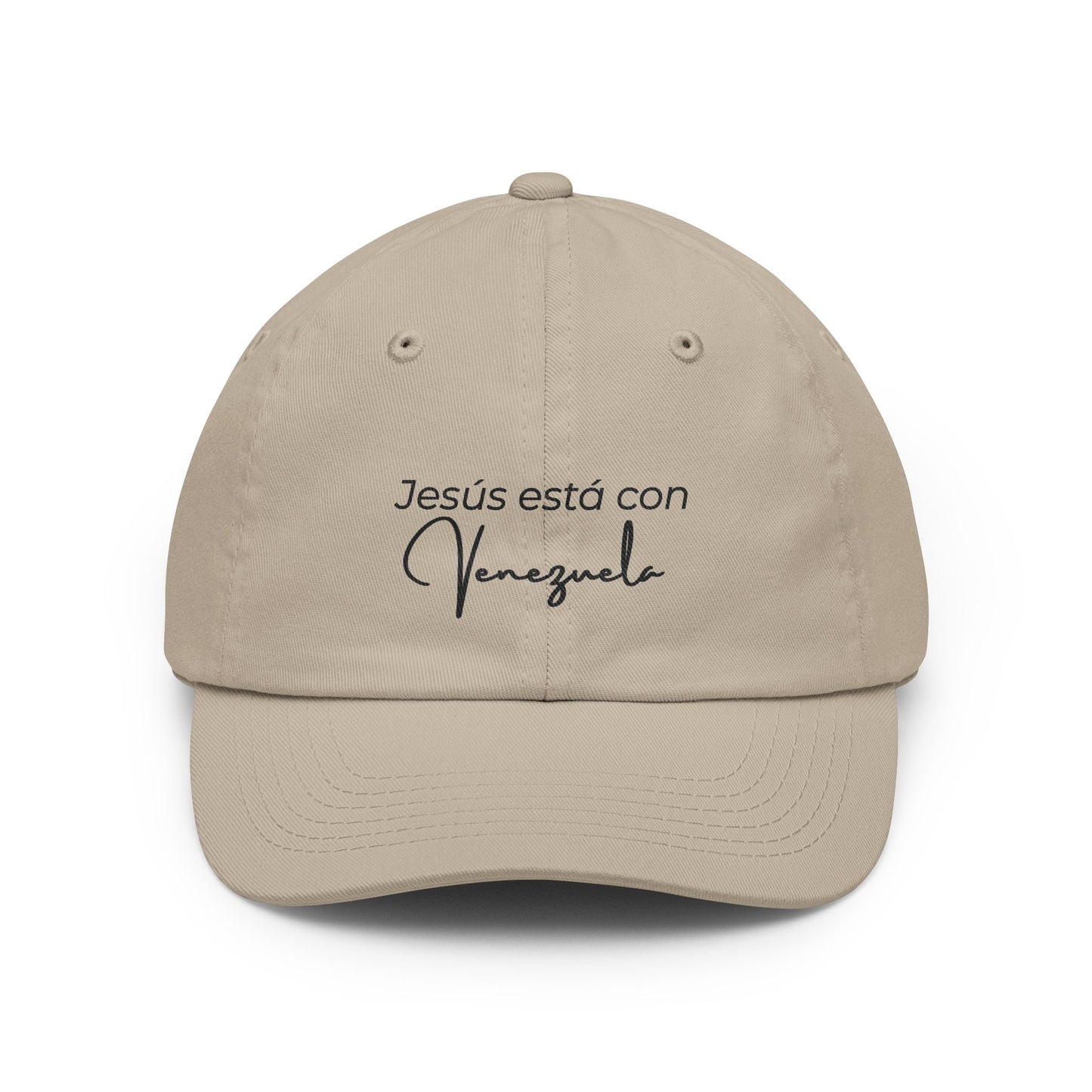 Copy of Mi corazón está con Venezuela Dad Hat — Embroidered Spanish Sentiment Cap