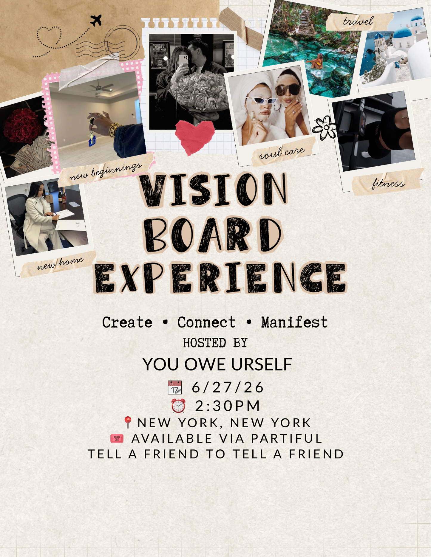 Vision Board Experience Ticket 🎟️