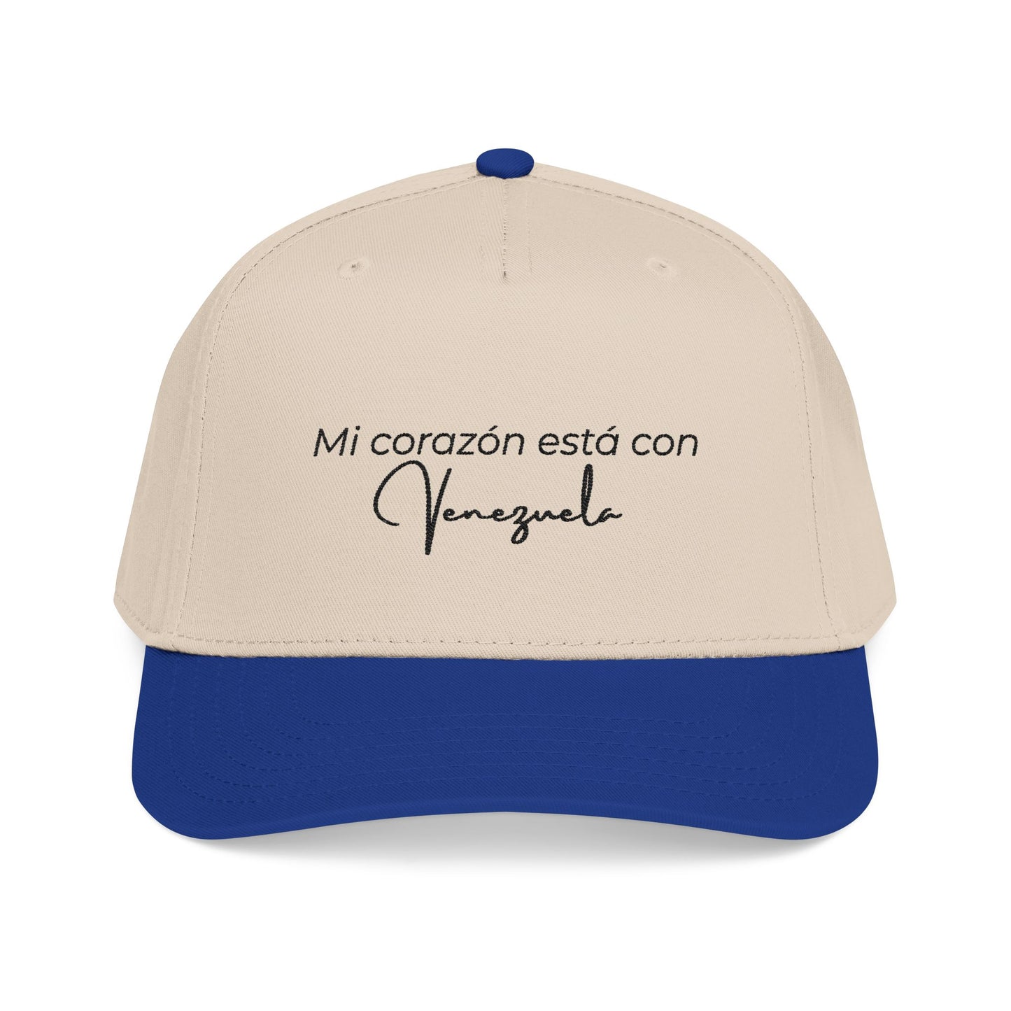 Mi corazon esta con Venezuela- Mid Profile Baseball Cap