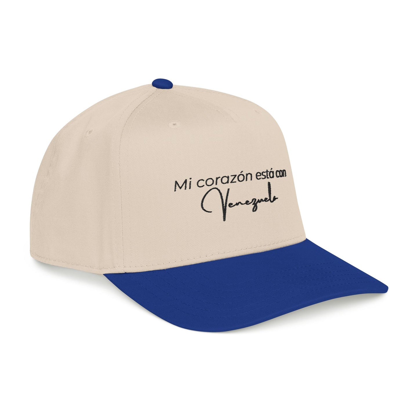 Mi corazon esta con Venezuela- Mid Profile Baseball Cap