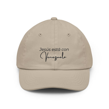 Copy of Mi corazón está con Venezuela Dad Hat — Embroidered Spanish Sentiment Cap