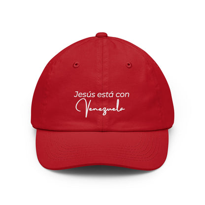 Copy of Mi corazón está con Venezuela Dad Hat — Embroidered Spanish Sentiment Cap
