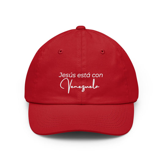 Copy of Mi corazón está con Venezuela Dad Hat — Embroidered Spanish Sentiment Cap