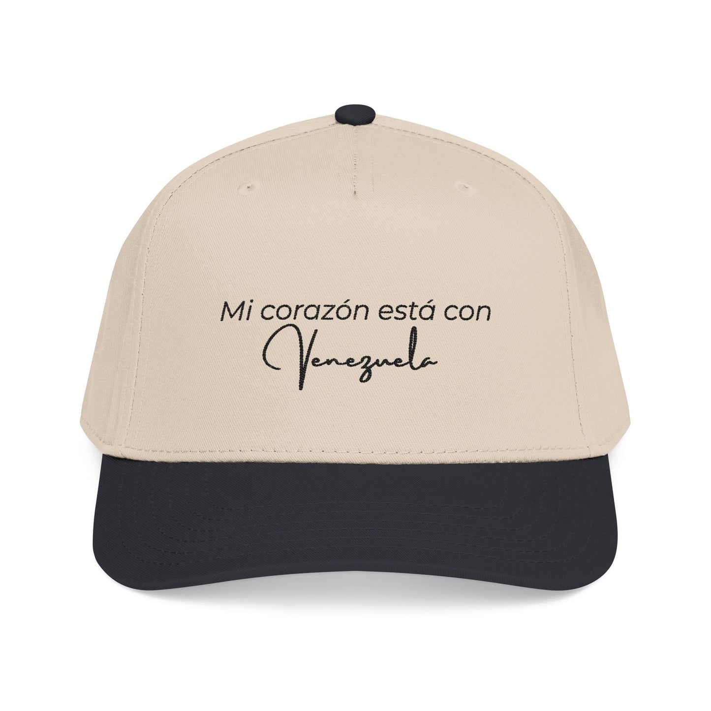 Mi corazon esta con Venezuela- Mid Profile Baseball Cap