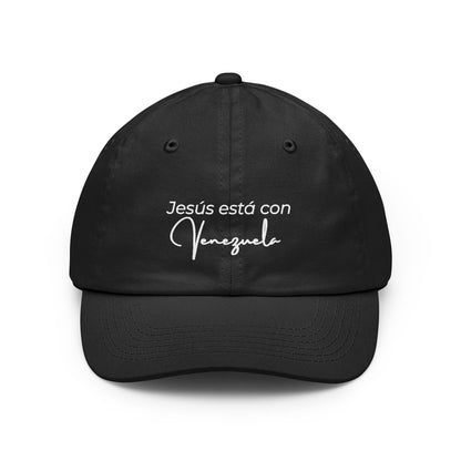 Copy of Mi corazón está con Venezuela Dad Hat — Embroidered Spanish Sentiment Cap