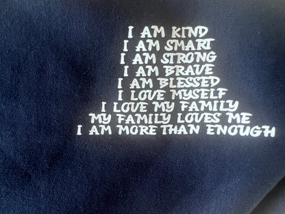 Adult Kindness Affirmation Hoodie