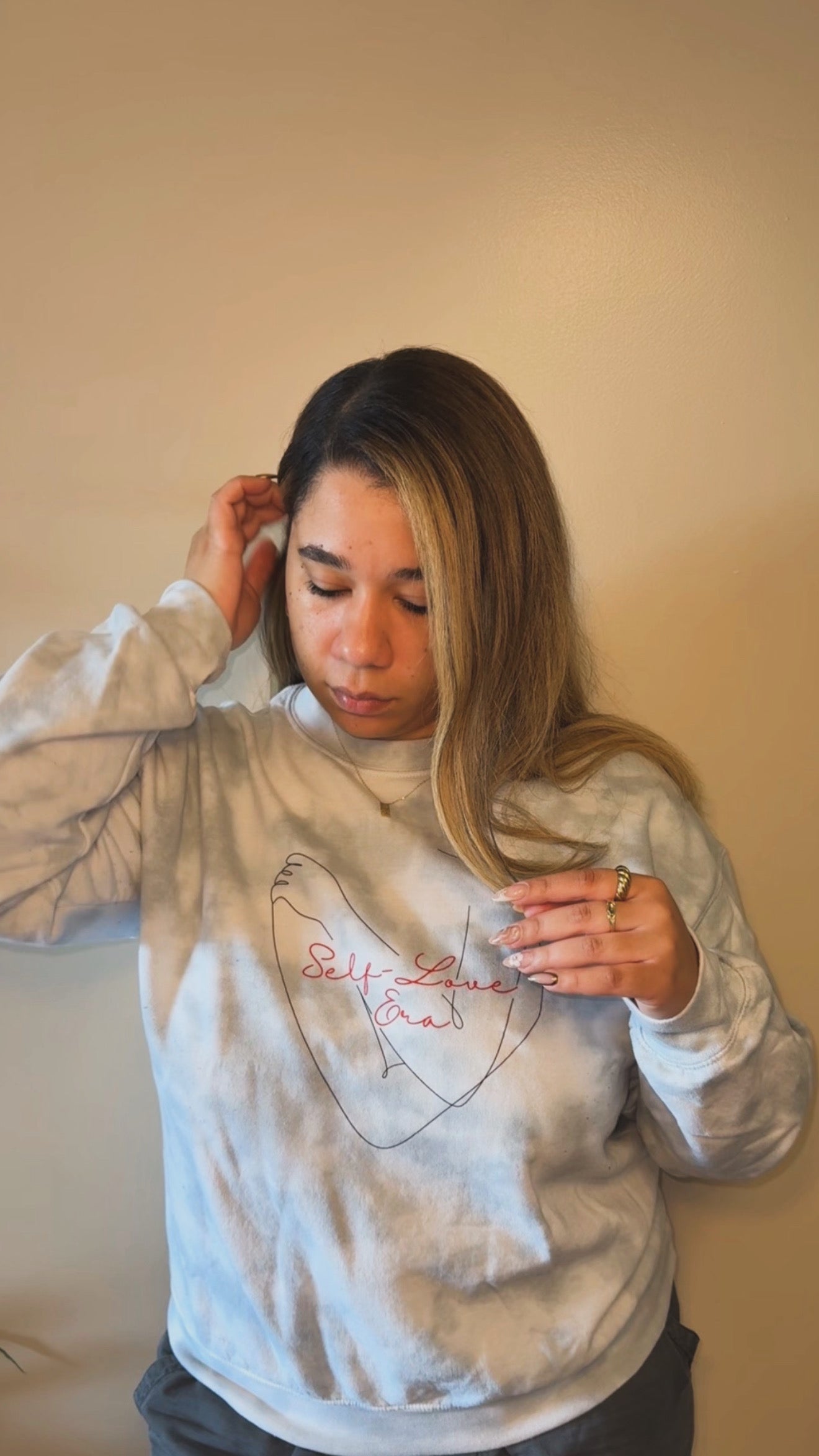 Self-Love Era Tie Dye Sweater Limited