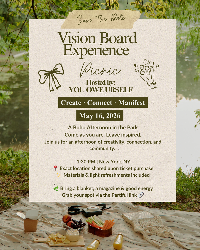 Vision Board Experience Picnic